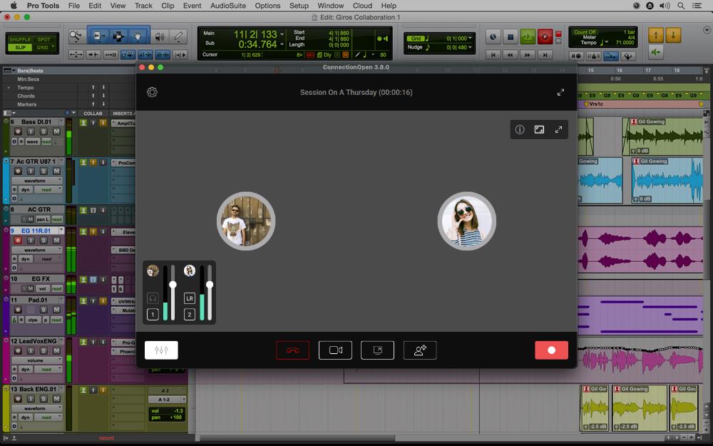 ConnectionOpen works in ProTools, Ableton, Logic Pro